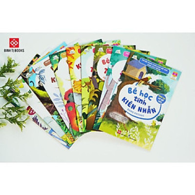 Sách - Truyện Tranh Song Ngữ Việt - Anh Dành Cho Trẻ Em - Cùng Học Cư Xử Tốt - Combo 10 Cuốn - Đinh Tị Books