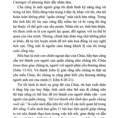 Để Trở Thành Nhà Lãnh Đạo Quần Chúng Xuất Sắc