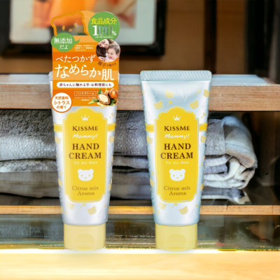 Kem Dưỡng Da Tay Cấp Ẩm Dành Cho Bé Từ 6 Tháng Tuổi Và Da Nhạy Cảm Kissme Mommy Hand Cream 60 G