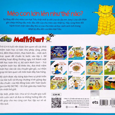 Mathstart Trải Nghiệm Toán Học Nhật Ký Đầu Đời Của Mèo Hạt Tiêu