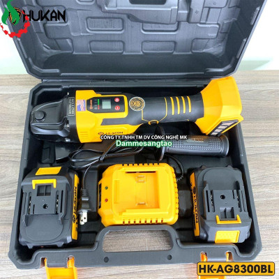 MÁY MÀI PIN 4000MA HK-AG8300BL HUKAN (2 PIN )  - HÀNG CHÍNH HÃNG