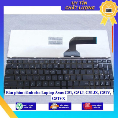 Bàn phím dùng cho Laptop Asus G51 G51J G51JX G51V G51VX - Hàng Nhập Khẩu New Seal