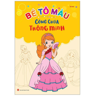 Sách Combo Bé Tô Màu Công Chúa Túi 6 Cuốn - Minh Long