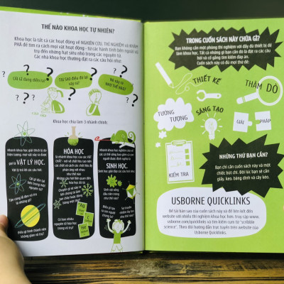 Sách Khời điểm tư duy Khoa học - phát triển tư duy