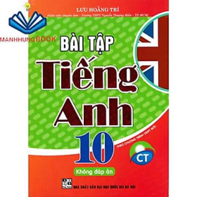 sách - bài tập tiếng anh lớp 10 - không đáp án (theo chương trình gdpt mới)