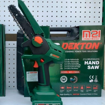 MÁY CƯA XÍCH DÙNG PIN 21V DEKTON M21-CS06BL - HÀNG CHÍNH HÃNG