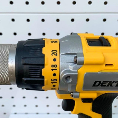 MÁY KHOAN PIN 18-21V 13MM DEKTON D20-ID1390BL - HÀNG CHÍNH HÃNG