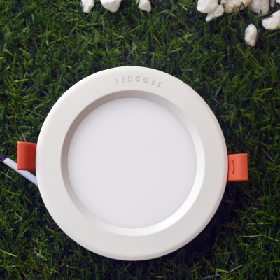 Đèn LED âm trần siêu mỏng LEDGOES 12W lỗ khoét 155mm