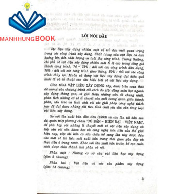 Sách - Vật Liệu Xây Dựng