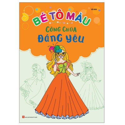Sách Combo Bé Tô Màu Công Chúa Túi 6 Cuốn - Minh Long