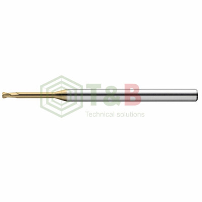 Dao Phay Bo Góc R 2 Me Cổ Dài D0.8 x R0.1x4x50L Union Tools Model HLRS2008-01-040,Dao phay ngón gia công sau nhiệt, thép