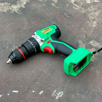 MÁY KHOAN PIN 21V (MOTOR TỪ) KAZAKI KZ21H (CHÂN PIN MAKITA, 2 PIN 4AH, 1 SẠC )- HÀNG CHÍNH HÃNG