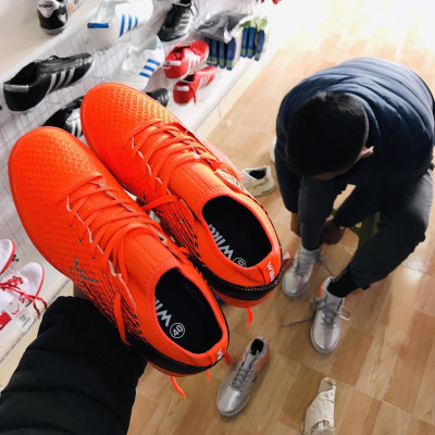 Mẫu giày  Đôi giày cao cấp thể thao bóng đá, Giày Wika Flash Cam  đá bóng sân cỏ nhân tạo Full box 2022