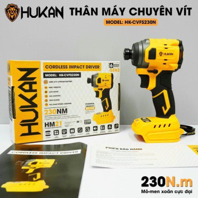 THÂN MÁY CHUYÊN VÍT 230NM  BODY HK-CVFS230N HUKAN - HÀNG CHÍNH HÃNG