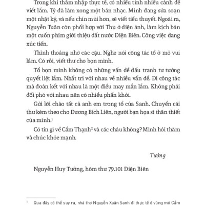 Bốn Năm Sau Và Những Trang Viết Về Điện Biên - TRE