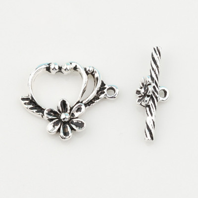 Combo 2 cái charm bạc hình khóa - Ngọc Quý Gemstones