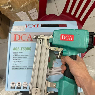 SÚNG BẮN ĐINH THẲNG DÙNG HƠI (5-8 BAR) DCA A02-T50DC - HÀNG CHÍNH HÃNG