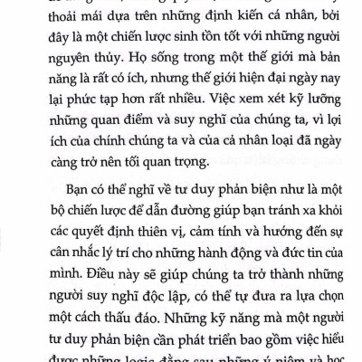 Rèn Luyện Tư Duy Phản Biện (Tái Bản 2024)
