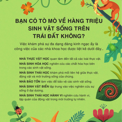 Sách - Hiểu Về Nghề Nghiệp - Các Nhà Khoa Học Làm Gì? - Bìa Cứng