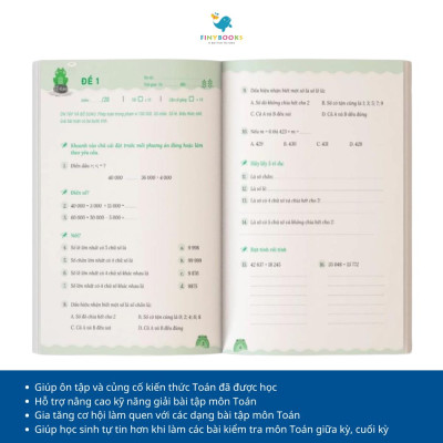 Sách - Combo 50 Đề Tăng Điểm Nhanh Toán - Tiếng Việt - Tiếng Anh Lớp 4 - Chương Trình Mới Nhất - TKBooks