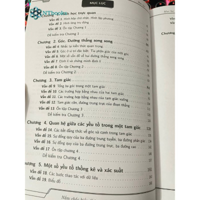 Sách Nắm chắc kiến thức và kĩ năng toán 7 Tập 2 - Hình học - Xác suất thống kê