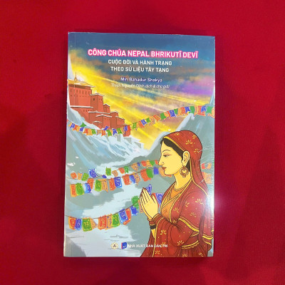 Sách - Công Chúa Nepal Bhrikutidevi - Cuộc đời và hành trạng theo sử liệu Tây Tạng - Vĩnh Nghiêm Books