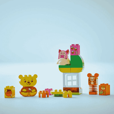 LEGO DUPLO 10457 Đồ Chơi Lắp Ráp Tiệc Sinh Nhật Gấu Pooh (22 chi tiết)
