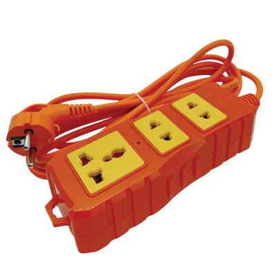 Ổ cắm điện 3 cửa lõi sứ có dây Ominsu Q3500C Plus 3500w, bảo hành 2 năm