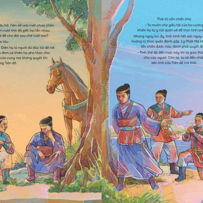 Lịch Sử Việt Nam Bằng Tranh - Lý Thái Tông Xây Đắp Nhà Lý (Bản Màu)
