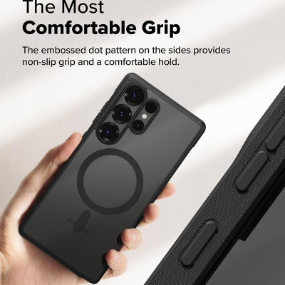 Ốp lưng dành cho Samsung Galaxy S25 Ultra RINGKE Fusion Bold Magnetic - Hàng Chính Hãng