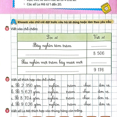 Vở Bài Tập Toán Tăng Cường 3 -  (Theo Sách Giáo Khoa Kết Nối Tri Thức Với Cuộc Sống) - MEGA