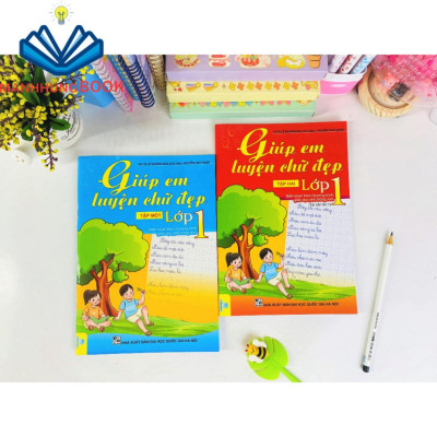 Sách - Combo 2 cuốn Giúp Em Luyện Chữ Đẹp Lớp 1 - Biên soạn theo CT GDPT mới.