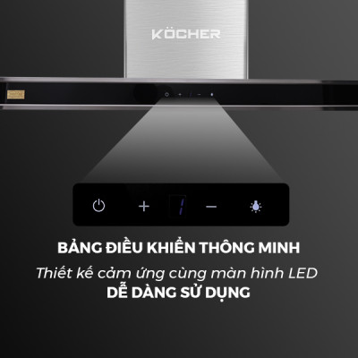 Máy hút mùi Kocher  K-225D (70CM)- Hàng Chính Hãng