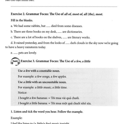 English Grammar - Ngữ Pháp Tiếng Anh 8 (Sách Bài Tập )