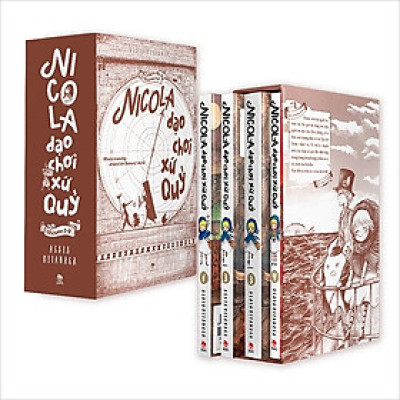 Sách - Nicola dạo chơi xứ quỷ (boxset 4 tập)