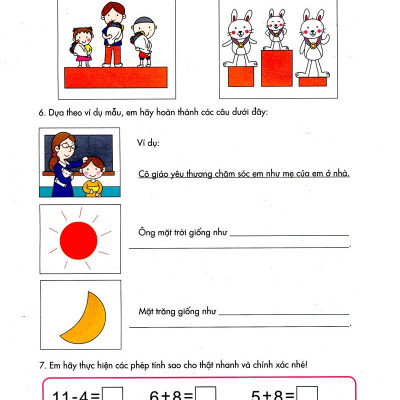 Bé Vào Lớp 1 - Đề Thi Thử Vào Lớp 1