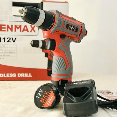 MÁY KHOAN PIN 12V 10MM KENMAX KM12V- HÀNG CHÍNH HÃNG