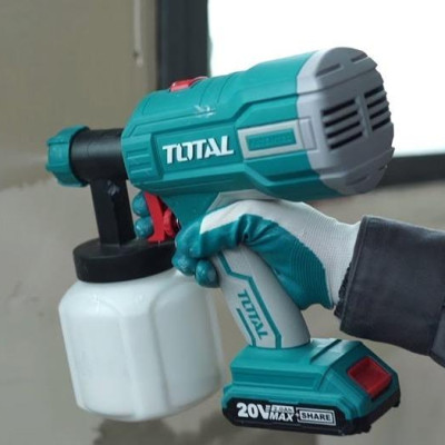 MÁY PHUN SƠN DÙNG PIN 20V (0.1 - 0.2 BAR) (KHÔNG BAO GỒM PIN VÀ SẠC) TOTAL TSGLI2001 - HÀNG CHÍNH HÃNG