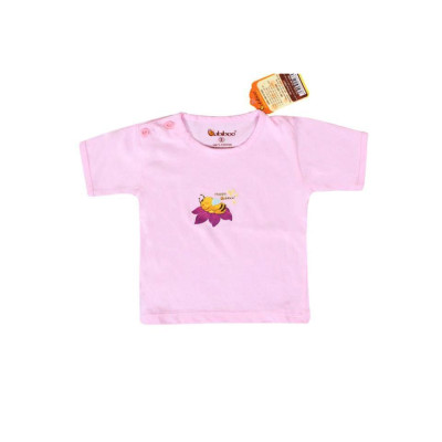 Bộ sơ sinh 100% Cotton màu ngắn thể thao cài nút vai BABIBOO - BBC09