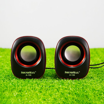 [HÀNG CHÍNH HÃNG] Cặp loa vi tính SoundMax A-130 nhỏ gọn, dễ dàng kết nối với PC/ Laptop | SoundMax A130 - Loa Nghe Nhạc
