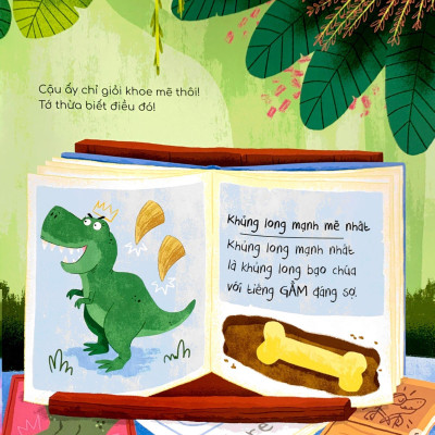 Storytime - Truyện Hay Rèn Luyện Kĩ Năng - Khủng Long Tập Viết Sách