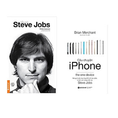 + Combo Sách Kĩ Năng Kinh Doanh: Tiểu Sử Steve Jobs (Tái Bản 2017) + Câu Chuyện Iphone