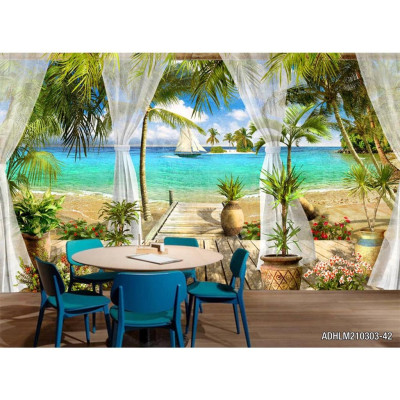 Tranh dán tường phong cảnh