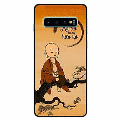 Ốp lưng in cho Samsung S10 Mẫu An Trú Trong Hiện Tại