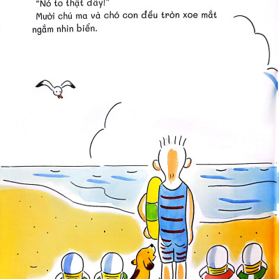 Mười Chú Ma Đi Tắm Biển