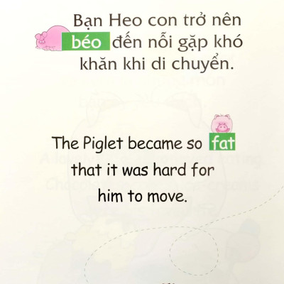 Truyện Tranh Song Ngữ Việt - Anh Cho Bé - Eating Vegetables Is Good For Health - Ăn Rau Vào Cho Khỏe Hơn Nào