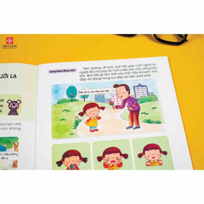 Sách - Kỹ năng tự bảo vệ bản thân cho trẻ 3 - 6 tuổi - Combo 4 Cuốn - Đinh Tị Books