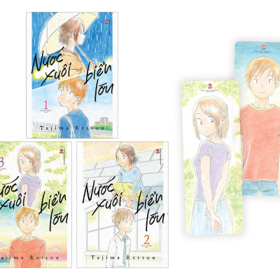 Bộ Manga - Nước Xuôi Biển Lớn: Tập 1 - 3 (Bộ 3 Tập) - Tặng Kèm 2 Bookmark PVC