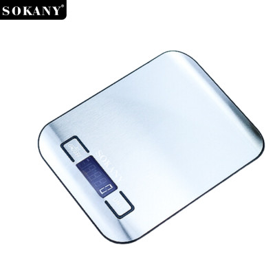 Cân tiểu ly điện tử mini SOKANY nhỏ gọn định lượng 1g - 5kg, độ chính xác cao - SK19026 - HÀNG CHÍNH HÃNG
