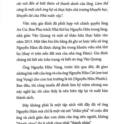 Tiến Sĩ Nguyễn Hàm - Thời Thế, Thân Thế Và Gia Đình